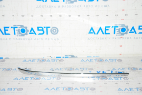 Front bumper molding left Acura TLX 15-17 prerest chrome