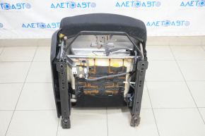 Passenger seat Nissan Rogue 14-20 without airbag, mechanical, cloth black, for cleaning