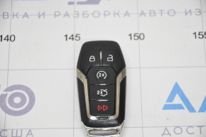 Lincoln MKC 15- smart 5 button key, chrome is broken, mount is broken, scratch
