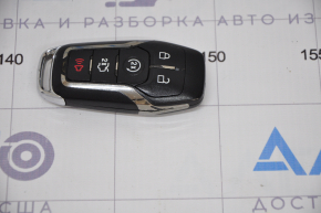 Lincoln MKC 15- smart 5 button key, chrome is broken, mount is broken, scratch