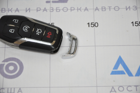 Lincoln MKC 15- smart 5 button key, chrome is broken, mount is broken, scratch