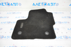Floor mat front left Lincoln MKC 15- rag black, for cleaning