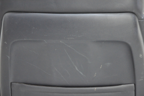 Driver's seat Toyota Avalon 13-18 with airbag, electric, heating, ventilation, leather black, scratches on plastic