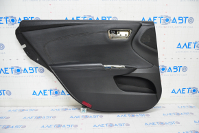 Door trim card rear left Toyota Avalon 13-18 black with black insert, scratch