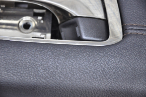 Door trim card rear left Toyota Avalon 13-18 black with black insert, scratch