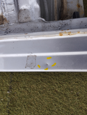 Quarter wing rear right Nissan Rogue 14-20 silver, pokes, painted