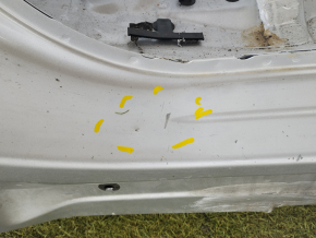 Quarter wing rear right Nissan Rogue 14-20 silver, pokes, painted