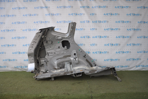 Quarter wing rear left Nissan Rogue 14-20 silver, pokes, painted