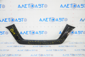 Front bumper molding upper Nissan Rogue 17- black, sand, scratches