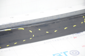 Front bumper molding upper Nissan Rogue 17- black, sand, scratches