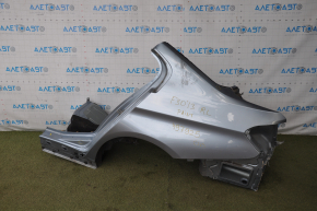 Quarter wing rear left BMW 3 F30 4d 12-18 blue, painted, pokes