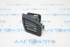 Front panel air duct deflector right Nissan Rogue 14-20 black gloss