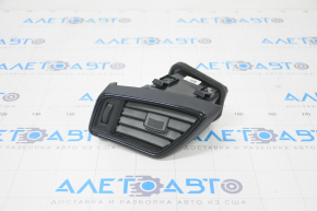 Front Panel Air Deflector Left Nissan Rogue 14-20 Glossy Black