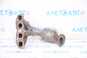 Exhaust manifold with catalytic converter Nissan Rogue 14-20 type 1 broken bolt