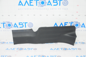 Door sill trim inner rear left Nissan Rogue 14-20 black, scratches