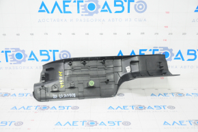 Door sill trim inner rear right Nissan Rogue 14-20 black, scratches