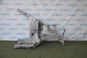 Quarter front left Nissan Rogue 14-20 silver, poke