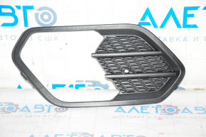 Bumper grille left Ford Escape MK3 17-19 rest mat under fog lights