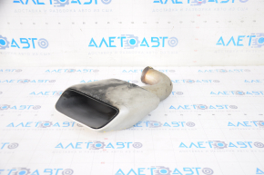 Exhaust pipe tip left Porsche Cayenne 958 11-17 Hybrid worn, notched