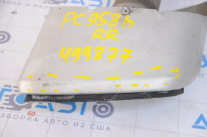 Exhaust pipe tip right Porsche Cayenne 958 11-17 Hybrid worn, notched