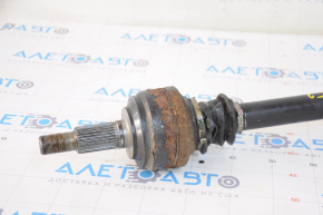 Drive axle shaft rear right Porsche Cayenne 958 11-17 Hybrid rusty, boot needs replacement