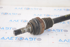 Drive axle shaft rear right Porsche Cayenne 958 11-17 Hybrid rusty, boot needs replacement