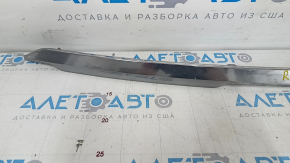 Front bumper molding lower Nissan Rogue 17 - chrome, broken crepe, sand