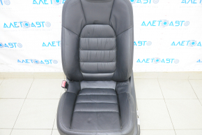 Driver's seat Porsche Cayenne 958 11-14 with airbag, leather black, electric