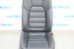 Passenger seat Porsche Cayenne 958 11-14 with airbag, leather black, electric