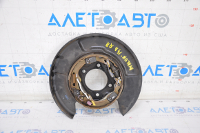 Rear right brake disc cover Toyota Avalon 13-18 with parking brake mechanism