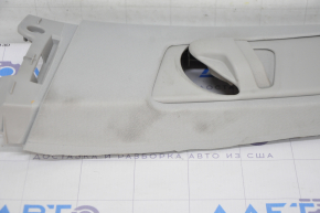 Center pillar trim upper belt left Toyota Avalon 13-18 gray, for dry cleaning