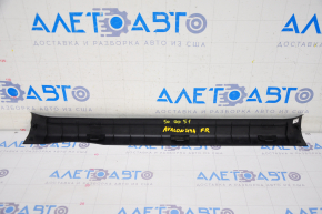 Door sill trim front right inner Toyota Avalon 13-18 black, scratches