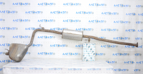Exhaust pipe with rear barrel Honda CRV 17-19 2.4 FWD rusty