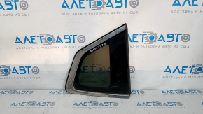Window blind glass rear right Nissan Rogue 14-20 factory tinted