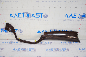 Front panel trim center Toyota Avalon 13-18 under brown wood, scratches