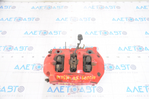 Rear right caliper Porsche Cayenne 958 11-17 red, 4 pistons, complete, without brake pipe