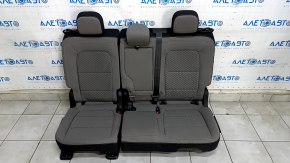 Rear row of seats 2 row Ford Escape MK4 20-22 without airbag, manual, gray cloth, tears