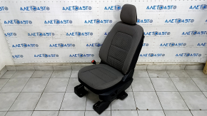 Driver's seat Ford Escape MK4 20-22 without airbag, electric, heated, gray cloth, dry cleanable, tear