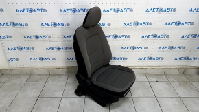 Passenger seat Ford Escape MK4 20-22 without airbag, mechanical, heated, gray cloth, torn