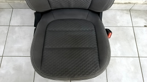 Passenger seat Ford Escape MK4 20-22 without airbag, mechanical, heated, gray cloth, torn