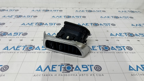 Air duct dashboard right Porsche Cayenne 958 11-17 black, swollen chrome
