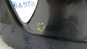 Front bare bumper Ford Escape MK4 20-22 without parking sensors, graphite J7, scratches, pressed