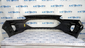 Front bare bumper Ford Escape MK4 20-22 without parking sensors, graphite J7, scratches, pressed