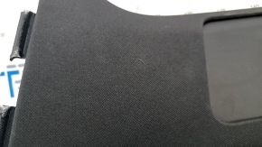 Center pillar trim belt left Porsche Cayenne 958 11-14 alcant black, scratches
