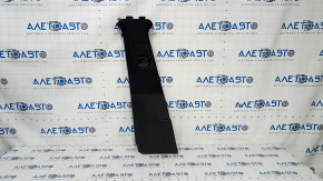 Center pillar trim belt left Porsche Cayenne 958 11-14 alcant black, scratches