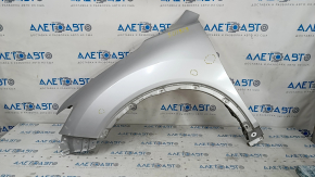 Front left wing Nissan Rogue 14-20 silver K23, steel, dented, bumps