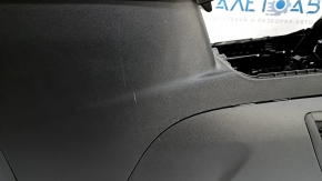 Central console armrest Ford Escape MK4 20- leather, black, under the air duct, scratches