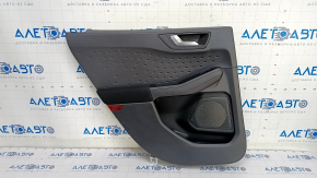 Door trim card rear left Ford Escape MK4 20-22 cloth black, scratches