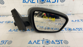 Side mirror right Ford Escape MK4 20-22 7 pins, BSM, graphite