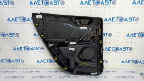 Door trim card rear right Ford Escape MK4 20-22 rag black, scratches, broken fastener